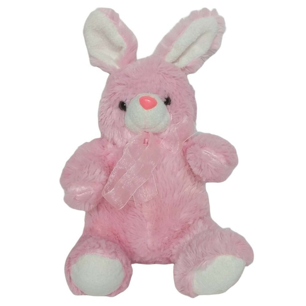 Calplush Pink Easter Bunny Rabbit Plush